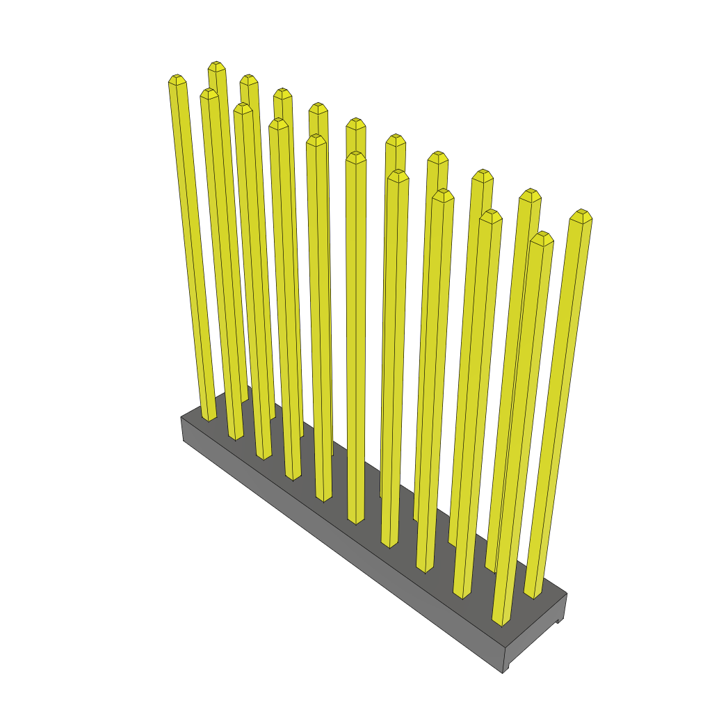 All Parts Connectors BTB Connectors MTMM-110-14-S-D-675 by Samtec