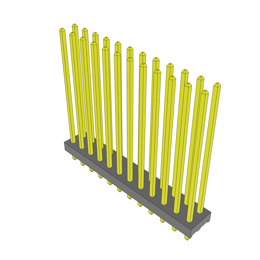 All Parts Connectors BTB Connectors MTMM-112-15-G-D-700 by Samtec