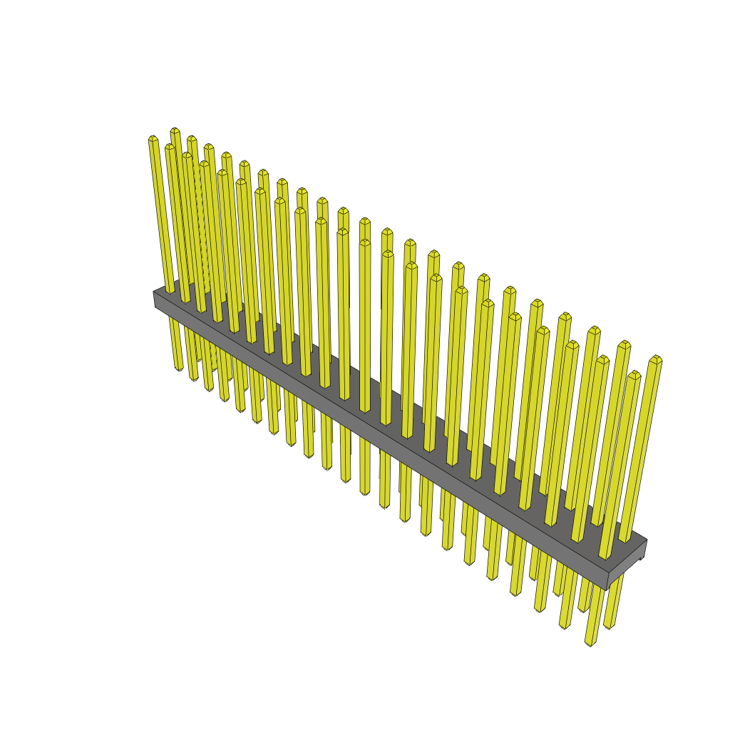All Parts Connectors BTB Connectors MTMM-122-15-G-D-525 by Samtec