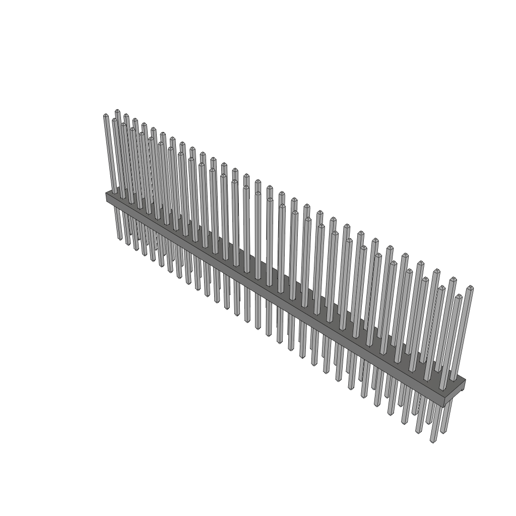 All Parts Connectors BTB Connectors MTMM-130-15-T-D-500 by Samtec