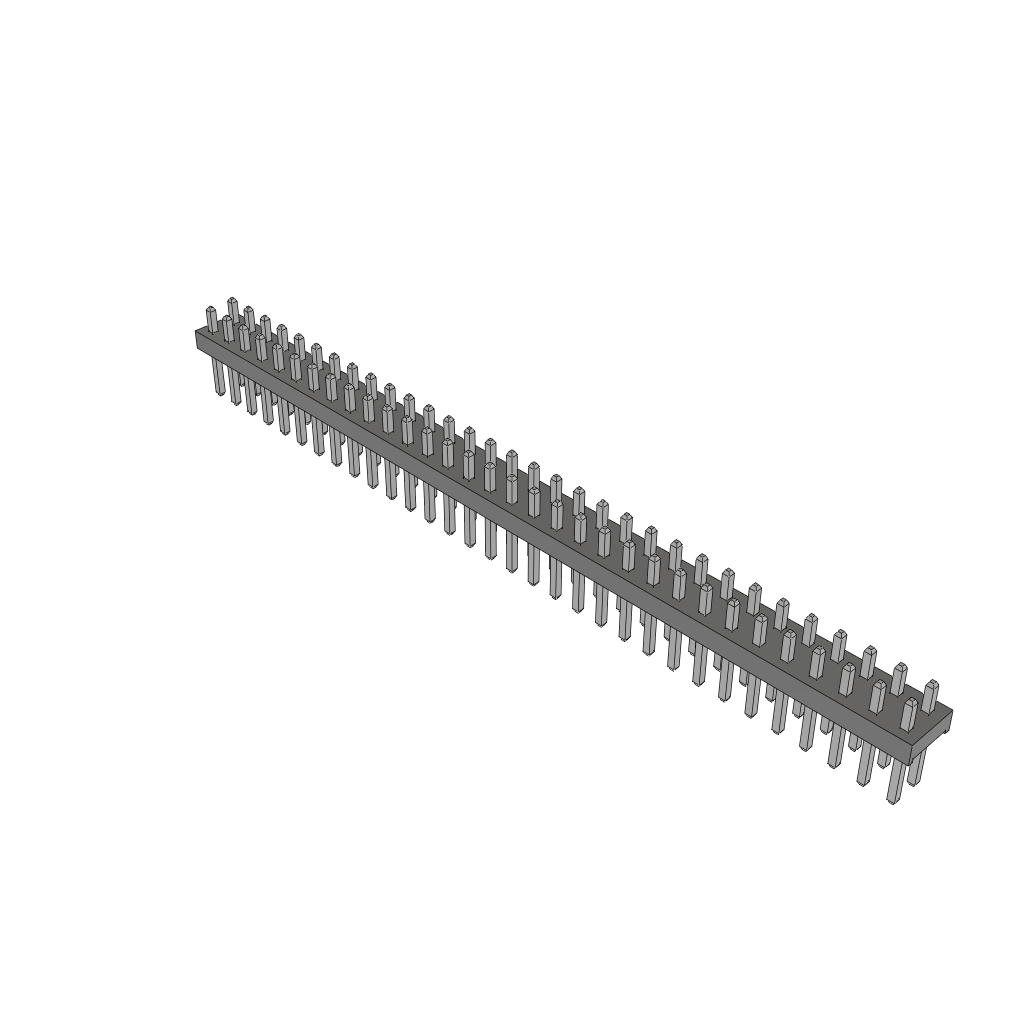 All Parts Connectors BTB Connectors MTMM-132-03-T-D-080 by Samtec