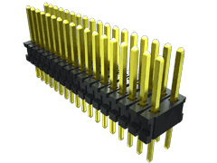 All Parts Connectors Smart Card Connectors MTMS-104-59-G-D-390 by Samtec
