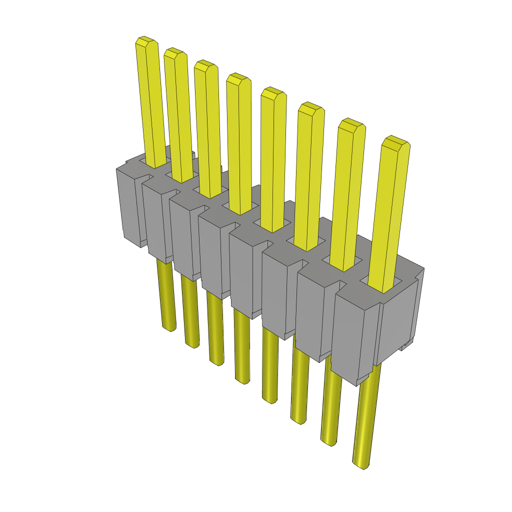 All Parts Connectors Backplane Connectors Hard Metric Connectors MTMS-108-52-S-S-155 by Samtec