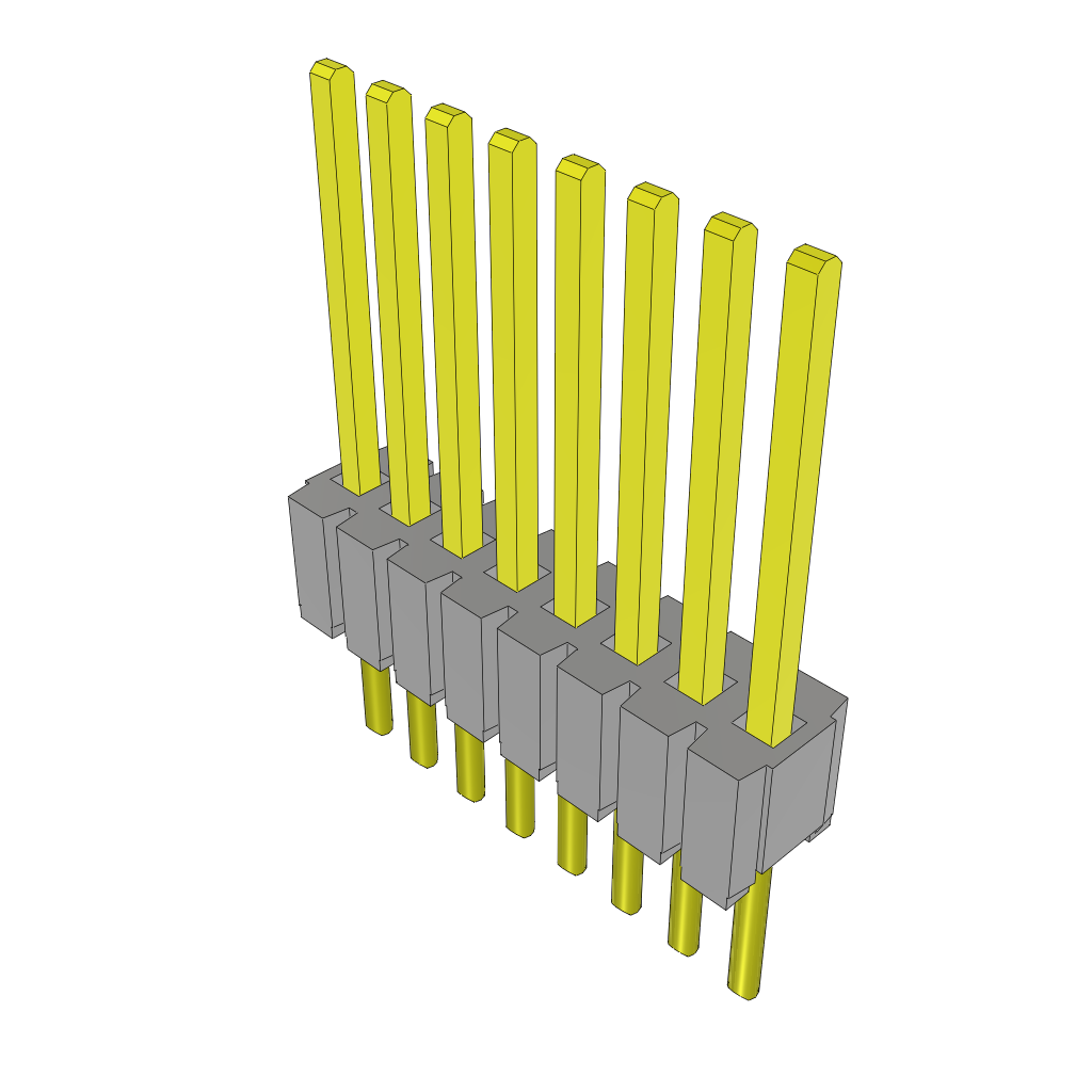 All Parts Connectors Backplane Connectors Hard Metric Connectors MTMS-108-53-G-S-285 by Samtec