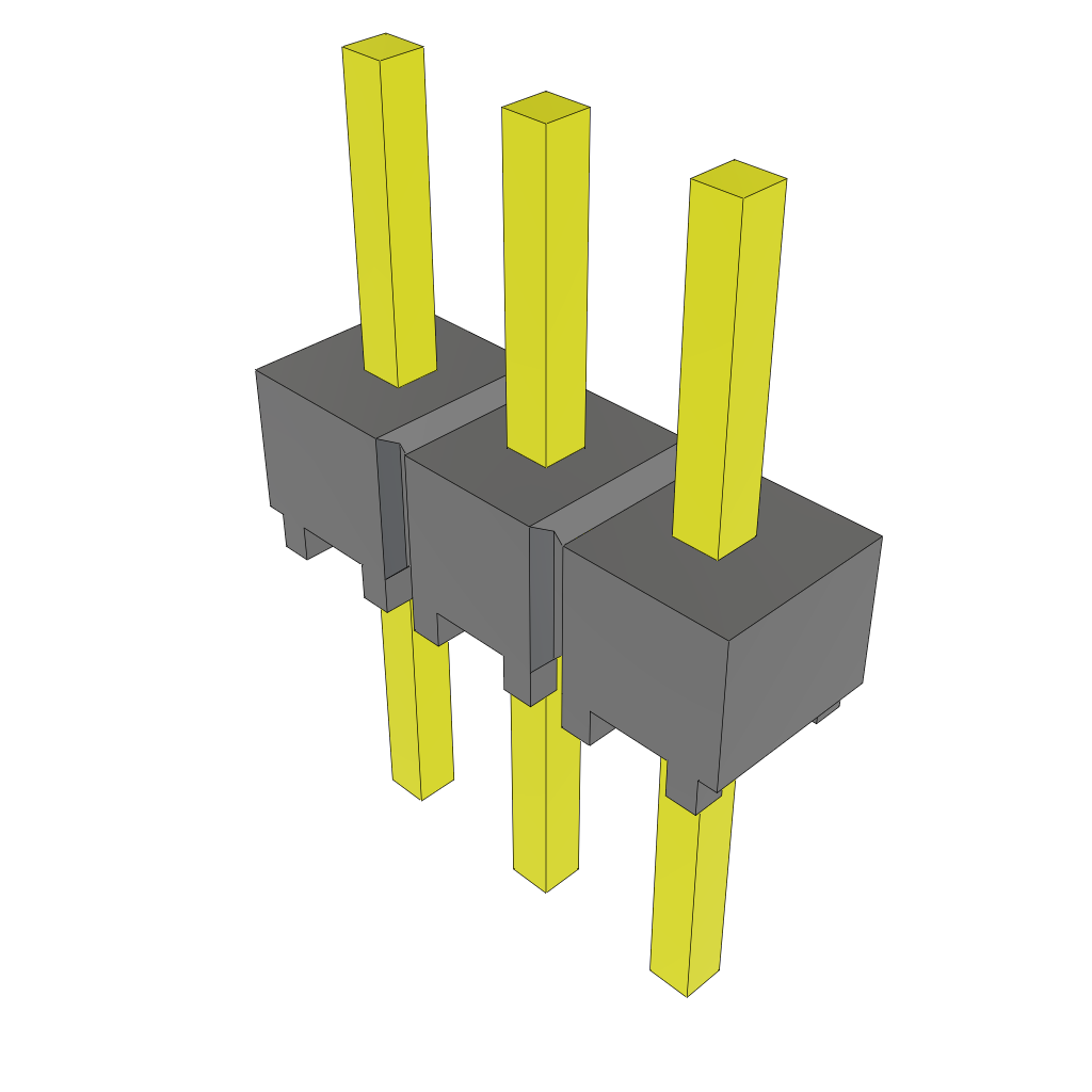 All Parts Power Products Batteries and Accessories Accessories Battery Housings-Cradles MTSW-103-07-G-S-160 by Samtec