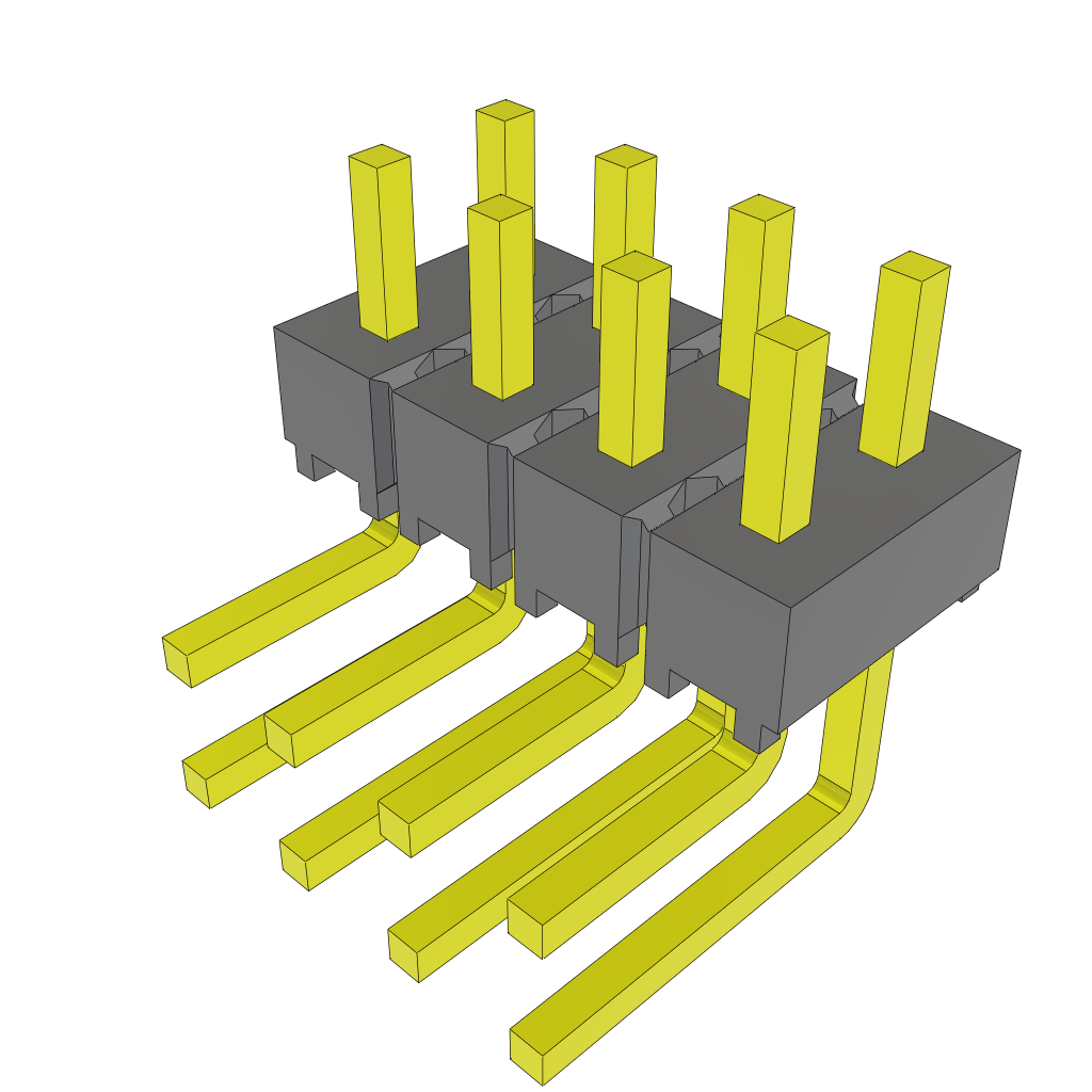 MTSW-104-07-G-D-110-NA by Samtec