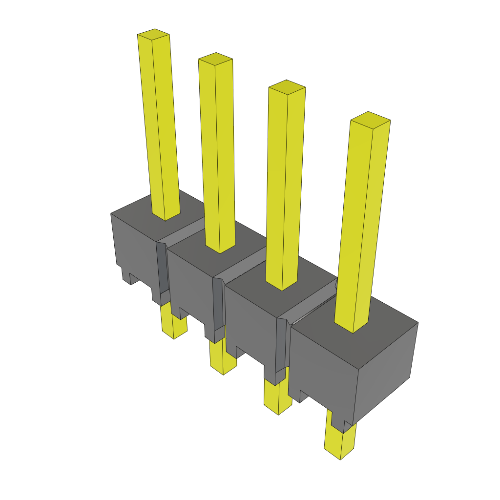 All Parts Power Products Batteries and Accessories Accessories Battery Housings-Cradles MTSW-104-07-T-S-233 by Samtec