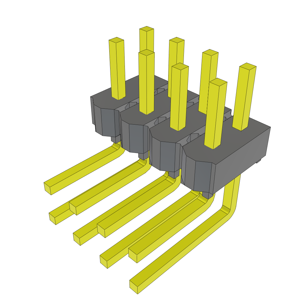 MTSW-104-08-G-D-150-RA by Samtec