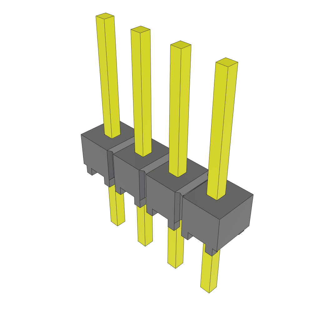 All Parts Power Products Batteries and Accessories Accessories Battery Housings-Cradles MTSW-104-08-S-S-270 by Samtec