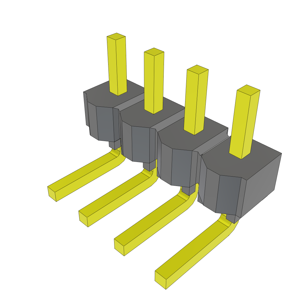Headers & Wire Housings MTSW-104-23-L-S-118-RA by Samtec