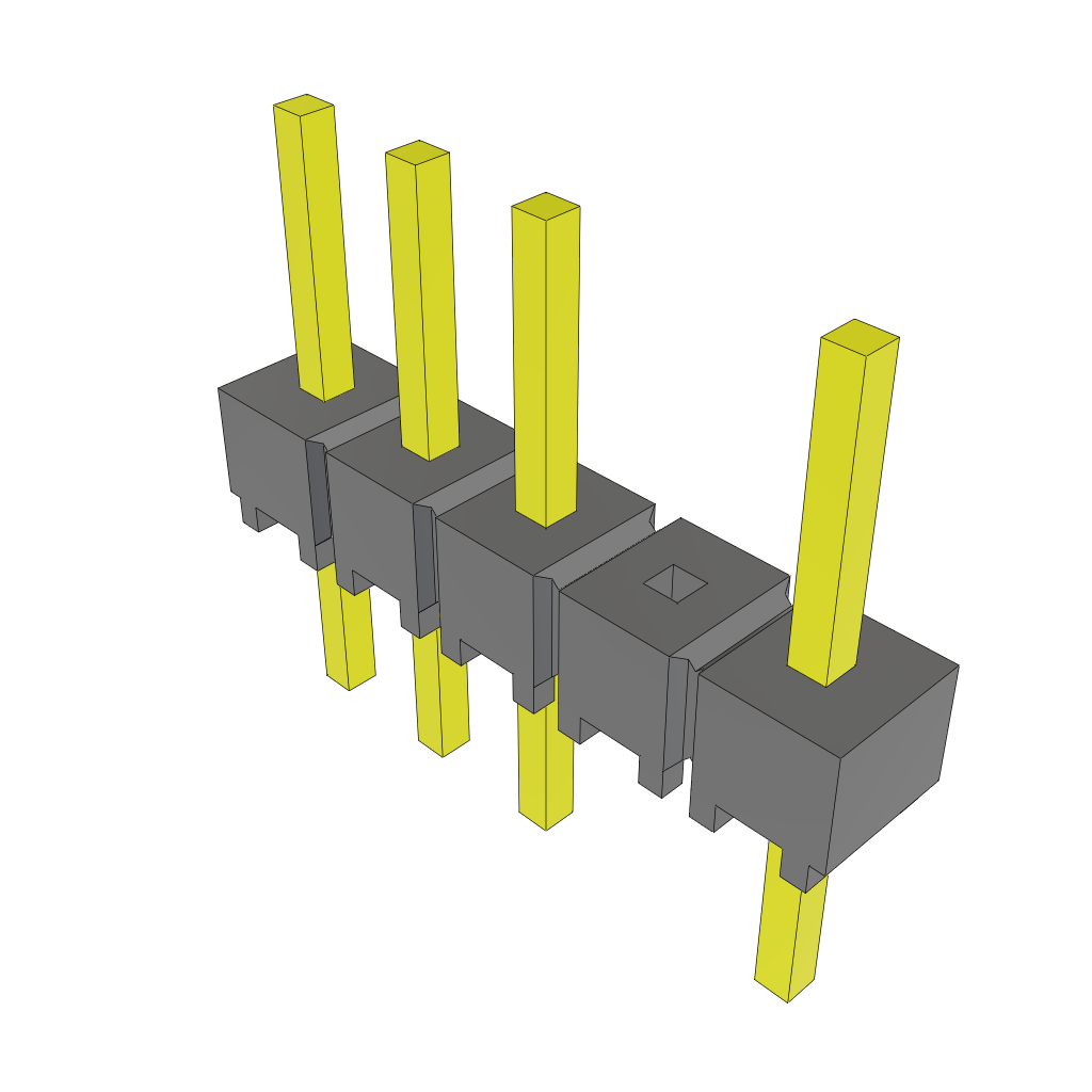 All Parts Power Products Batteries and Accessories Accessories Battery Housings-Cradles MTSW-105-07-F-S-190-002 by Samtec