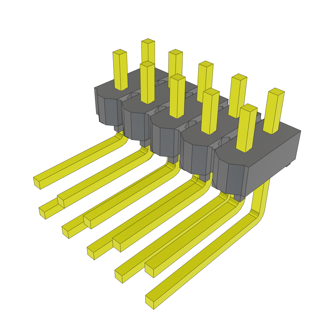 MTSW-105-08-G-D-100-RA by Samtec