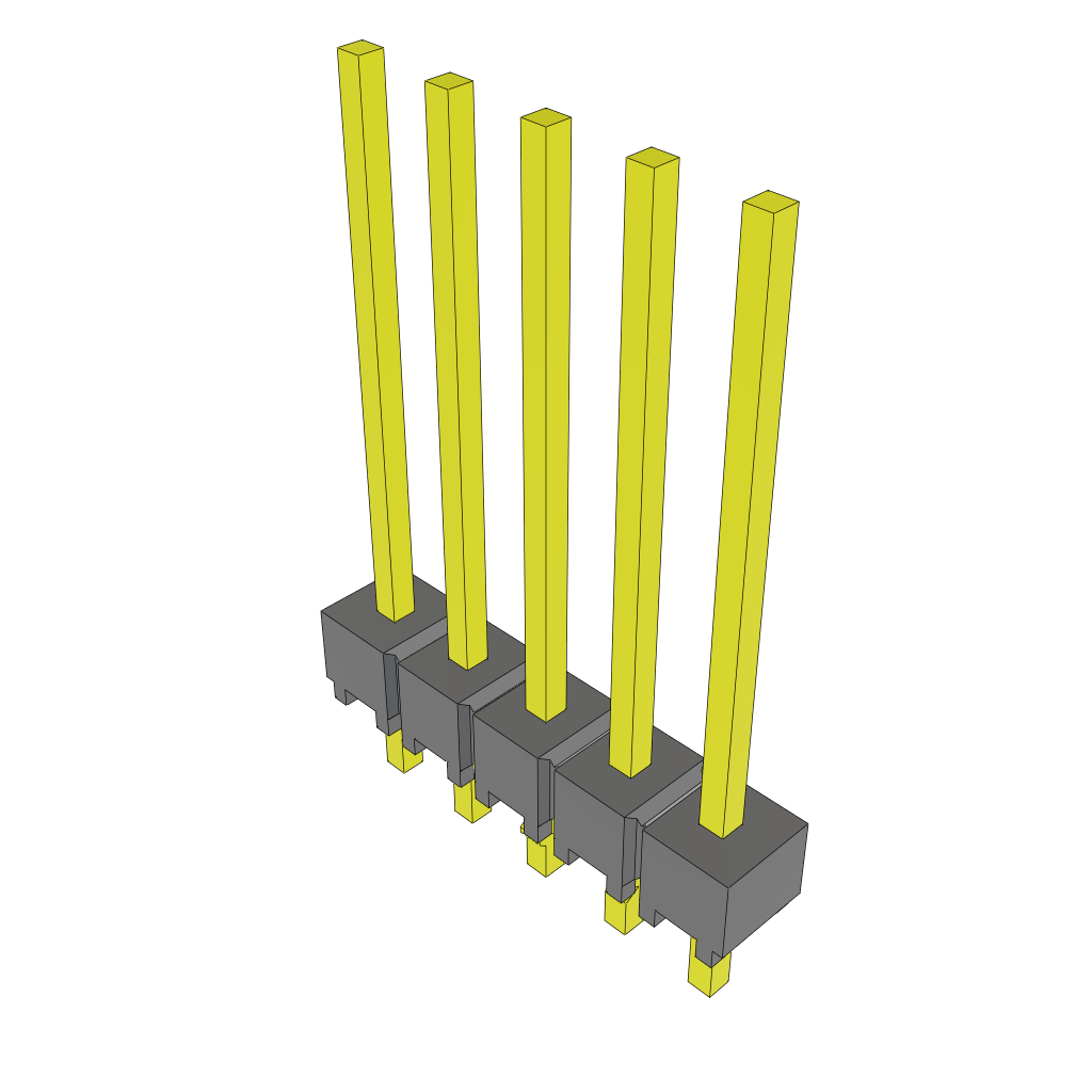 MTSW-105-09-S-S-540-LL by Samtec