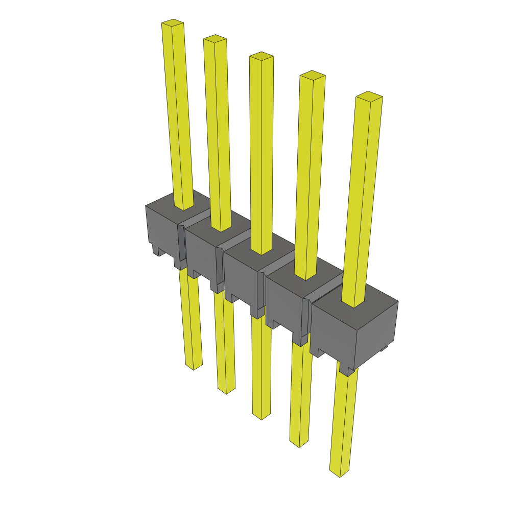 Headers & Wire Housings MTSW-105-09-T-S-340 by Samtec