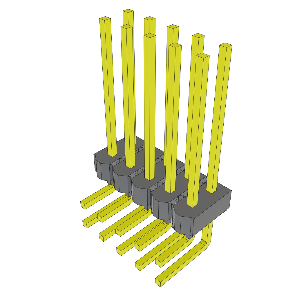 MTSW-105-10-S-D-530-RA by Samtec