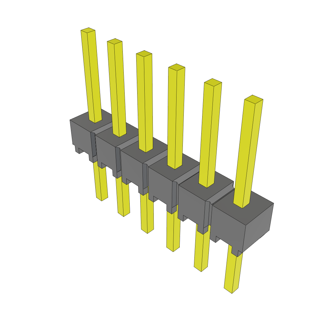 All Parts Power Products Batteries and Accessories Accessories Battery Housings-Cradles MTSW-106-08-S-S-255 by Samtec