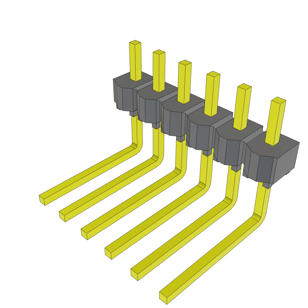 Headers & Wire Housings MTSW-106-09-T-S-120-RE by Samtec