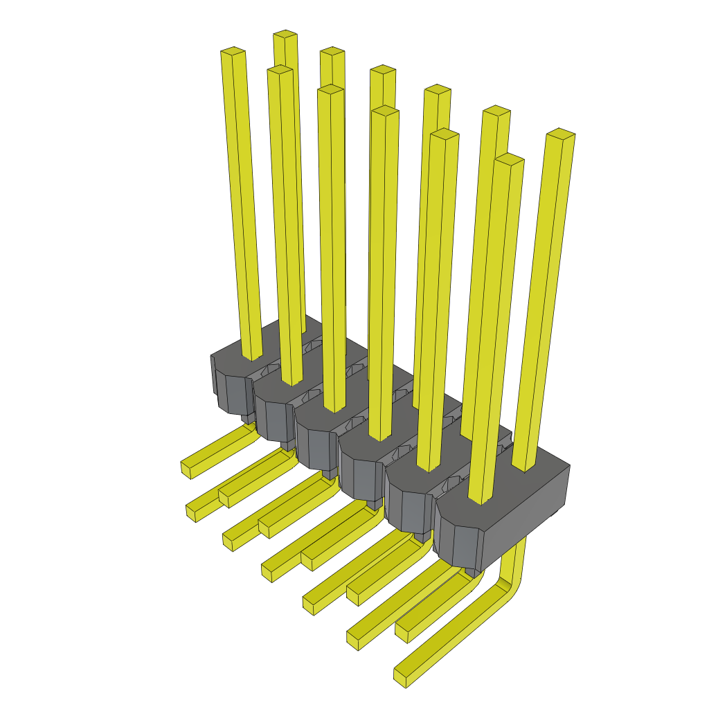 MTSW-106-10-G-D-530-RA by Samtec