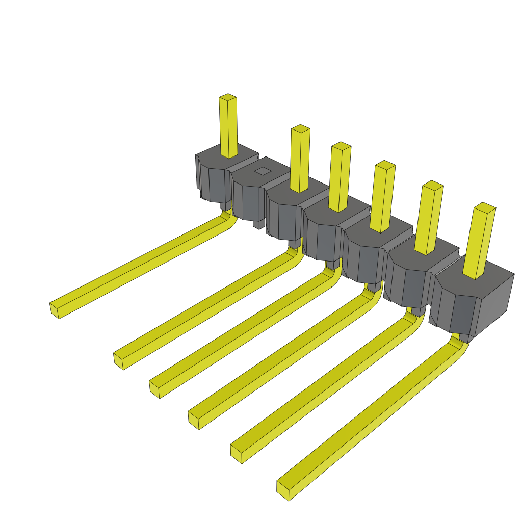 Headers & Wire Housings MTSW-107-09-T-S-130-RA-006 by Samtec