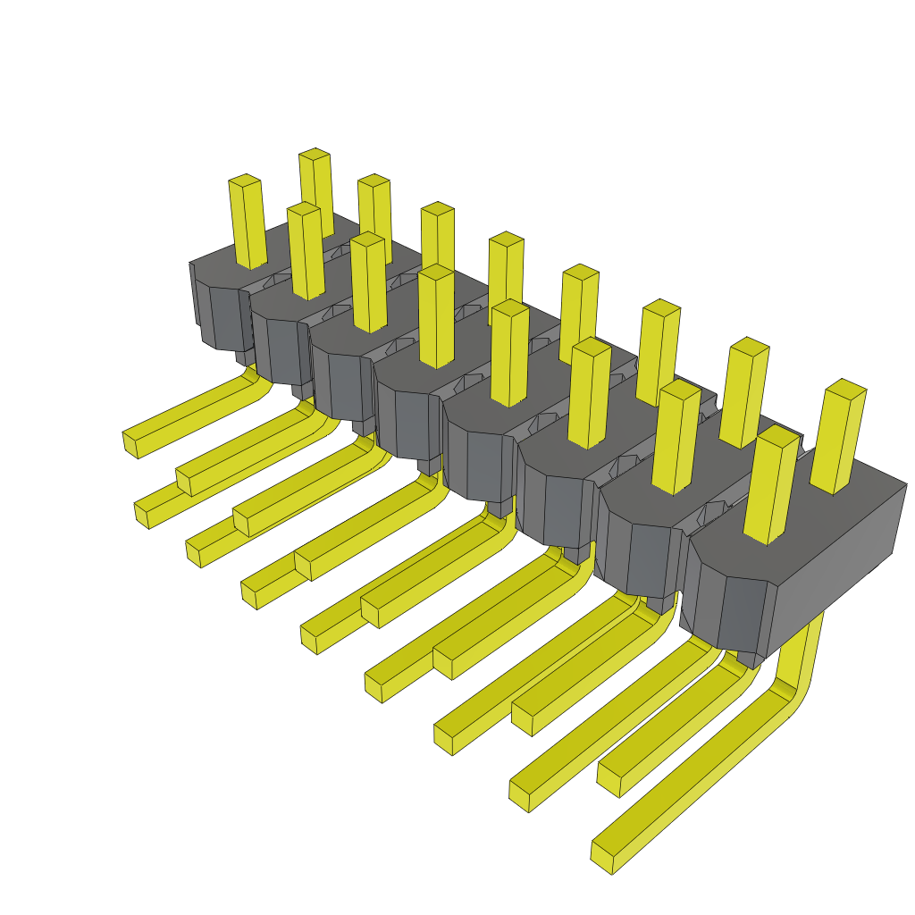 MTSW-108-07-T-D-100-RA by Samtec