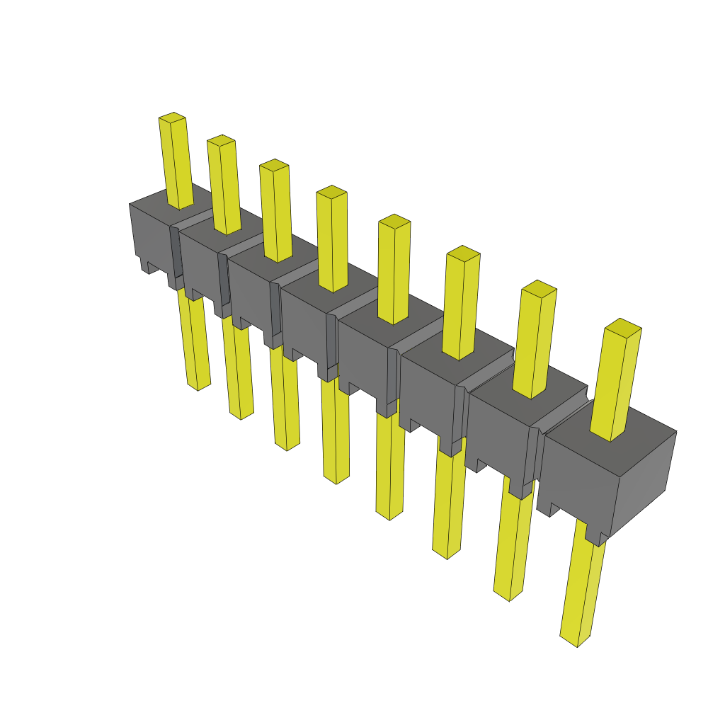Headers & Wire Housings MTSW-108-07-T-S-125 by Samtec