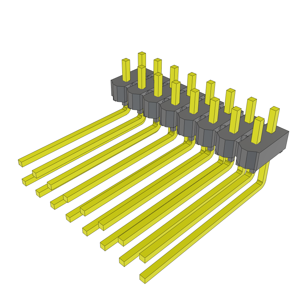 MTSW-108-10-S-D-100-RA by Samtec