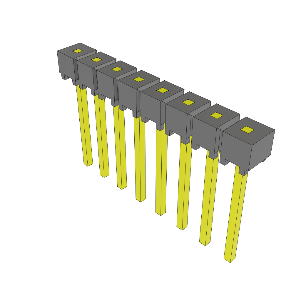 Headers & Wire Housings MTSW-108-24-G-S-000 by Samtec