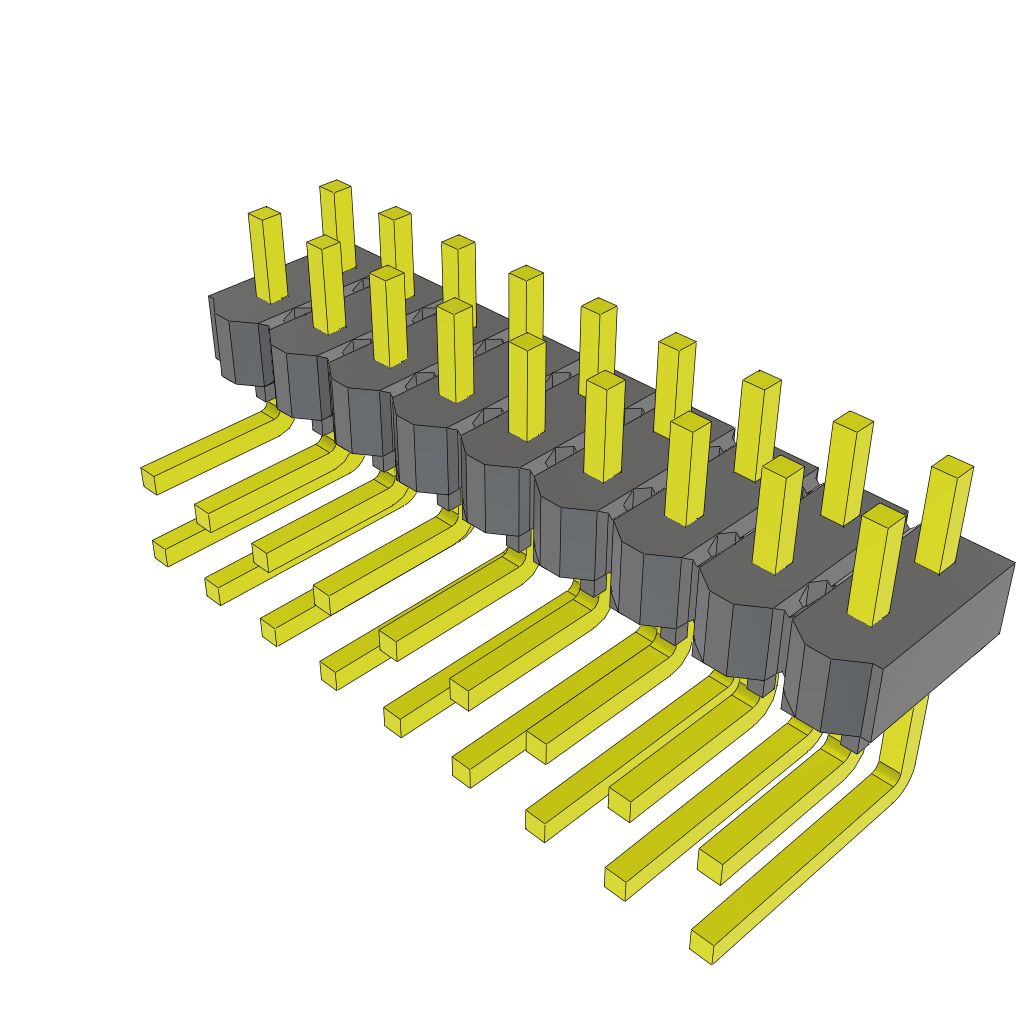 MTSW-109-07-G-D-100-RA by Samtec
