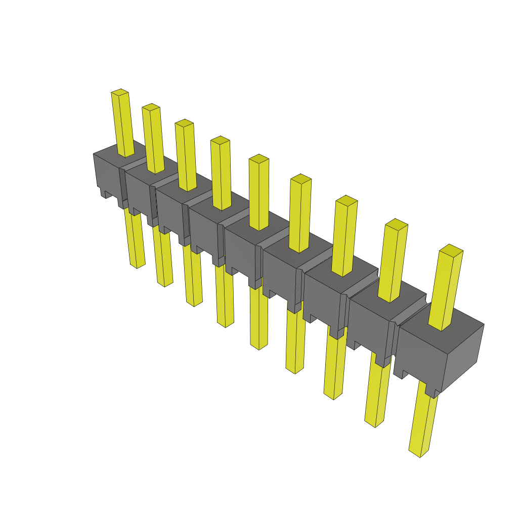 Headers & Wire Housings MTSW-109-07-T-S-140 by Samtec