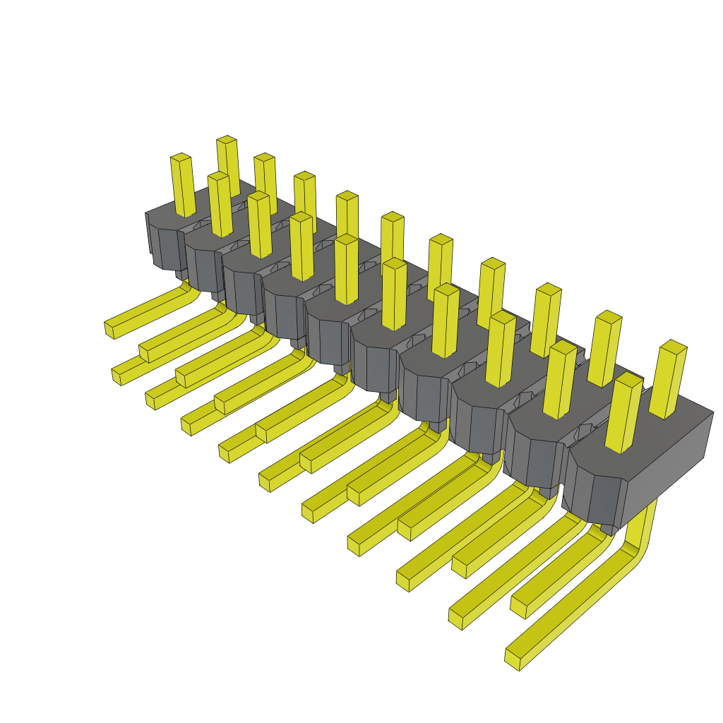 MTSW-110-07-T-D-105-RA by Samtec