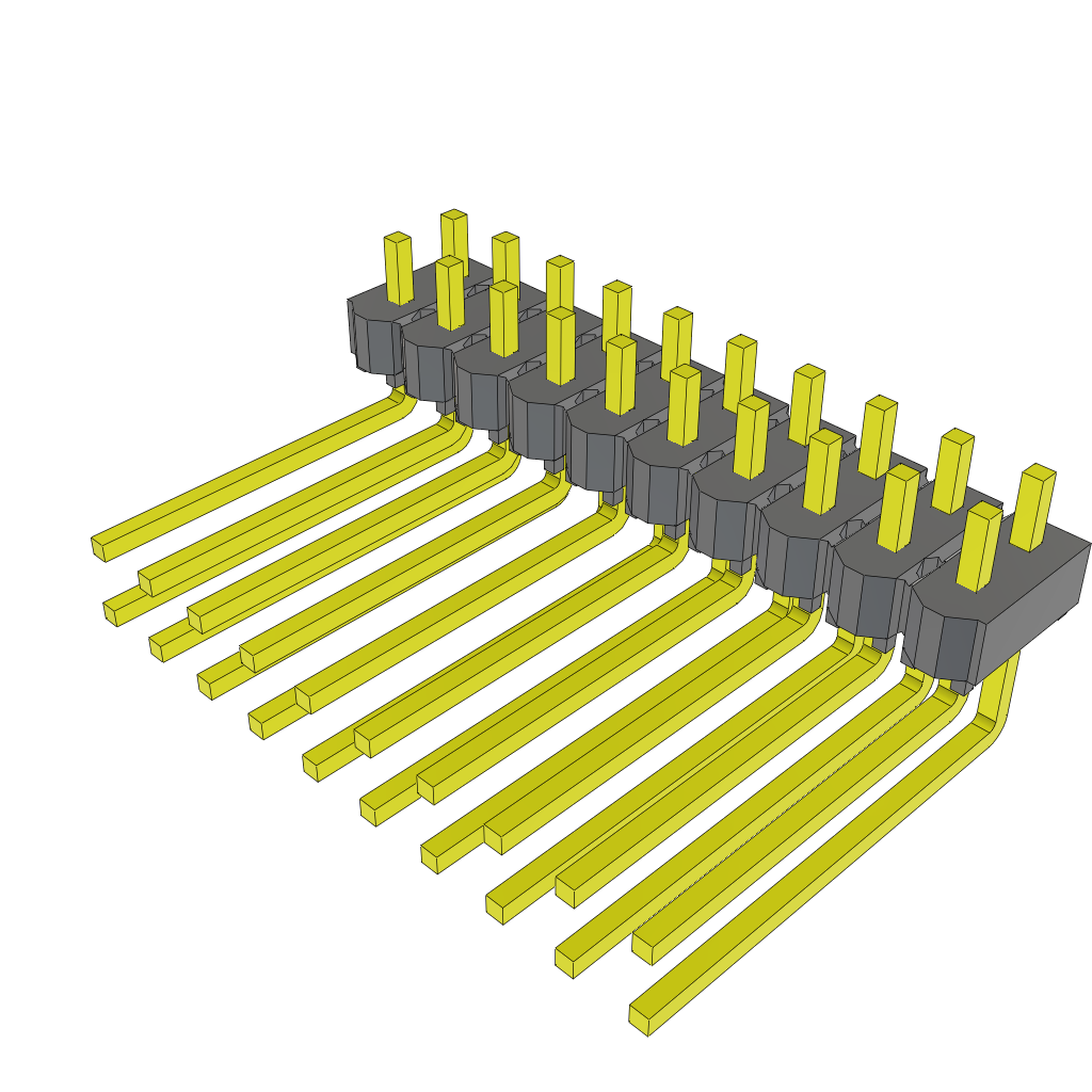 MTSW-110-09-G-D-090-RA by Samtec