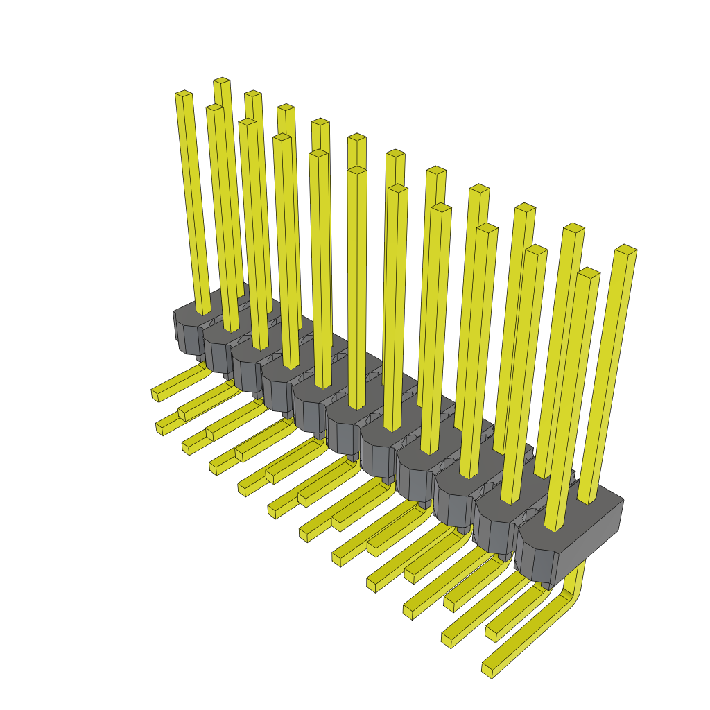 MTSW-111-10-G-D-530-RA by Samtec