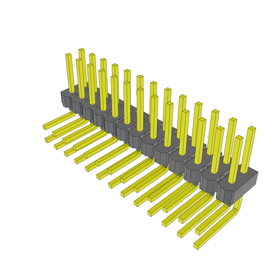 MTSW-113-22-T-D-255-RA by Samtec