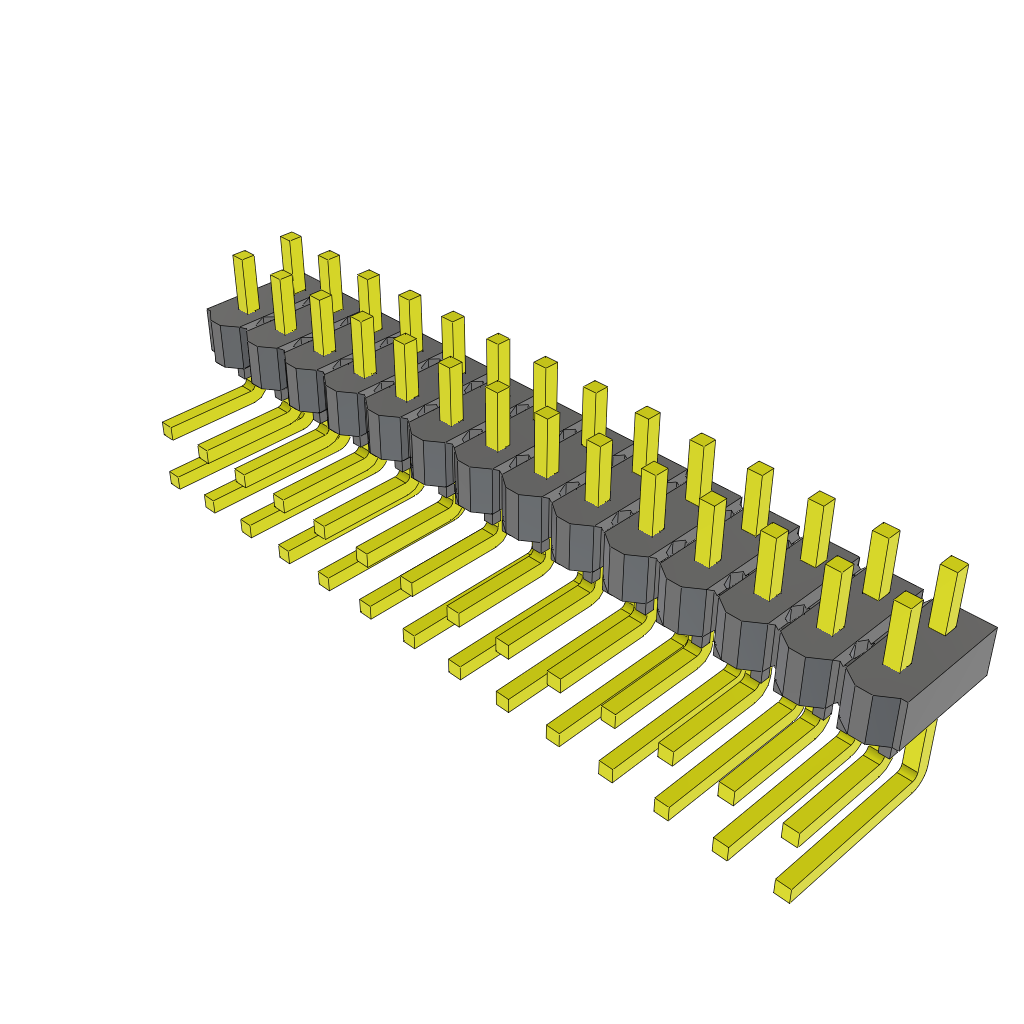 MTSW-114-07-G-D-100-RA by Samtec