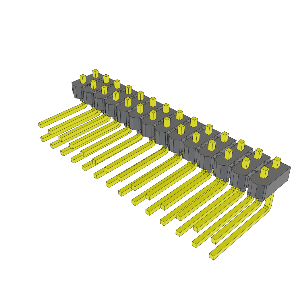 MTSW-114-08-L-D-046-RA by Samtec