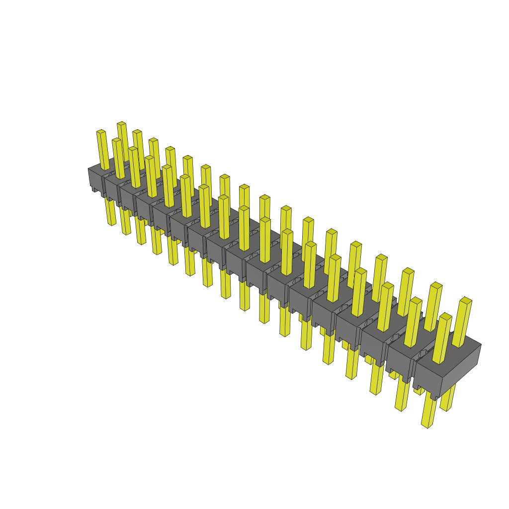 Headers & Wire Housings MTSW-117-07-T-D-165 by Samtec