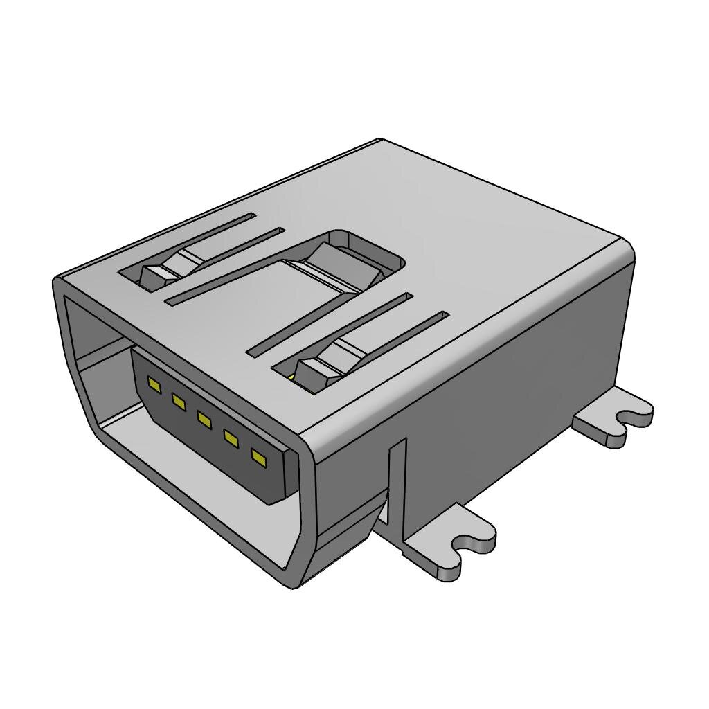 MUSB-05-S-AB-SM-A-K-TR by Samtec
