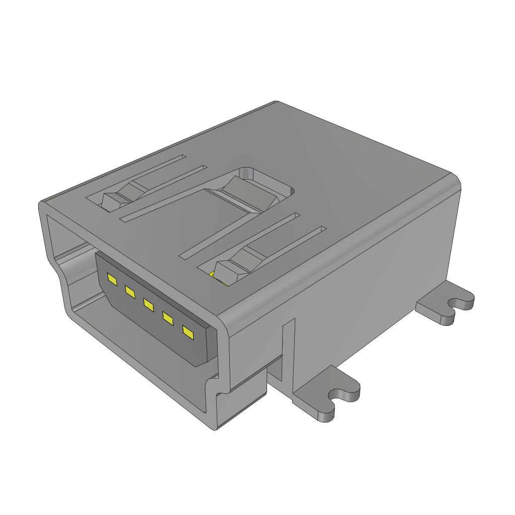 All Parts Connectors Fiber Optic Connectors and Accessories ST Connectors MUSB-05-S-B-SM-A-R-TR by Samtec