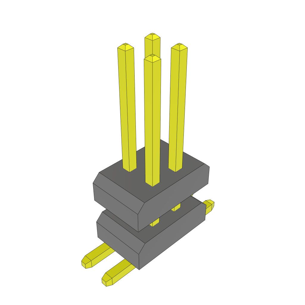 All Parts Connectors Backplane Connectors Hard Metric Connectors MW-02-03-G-D-114-160 by Samtec