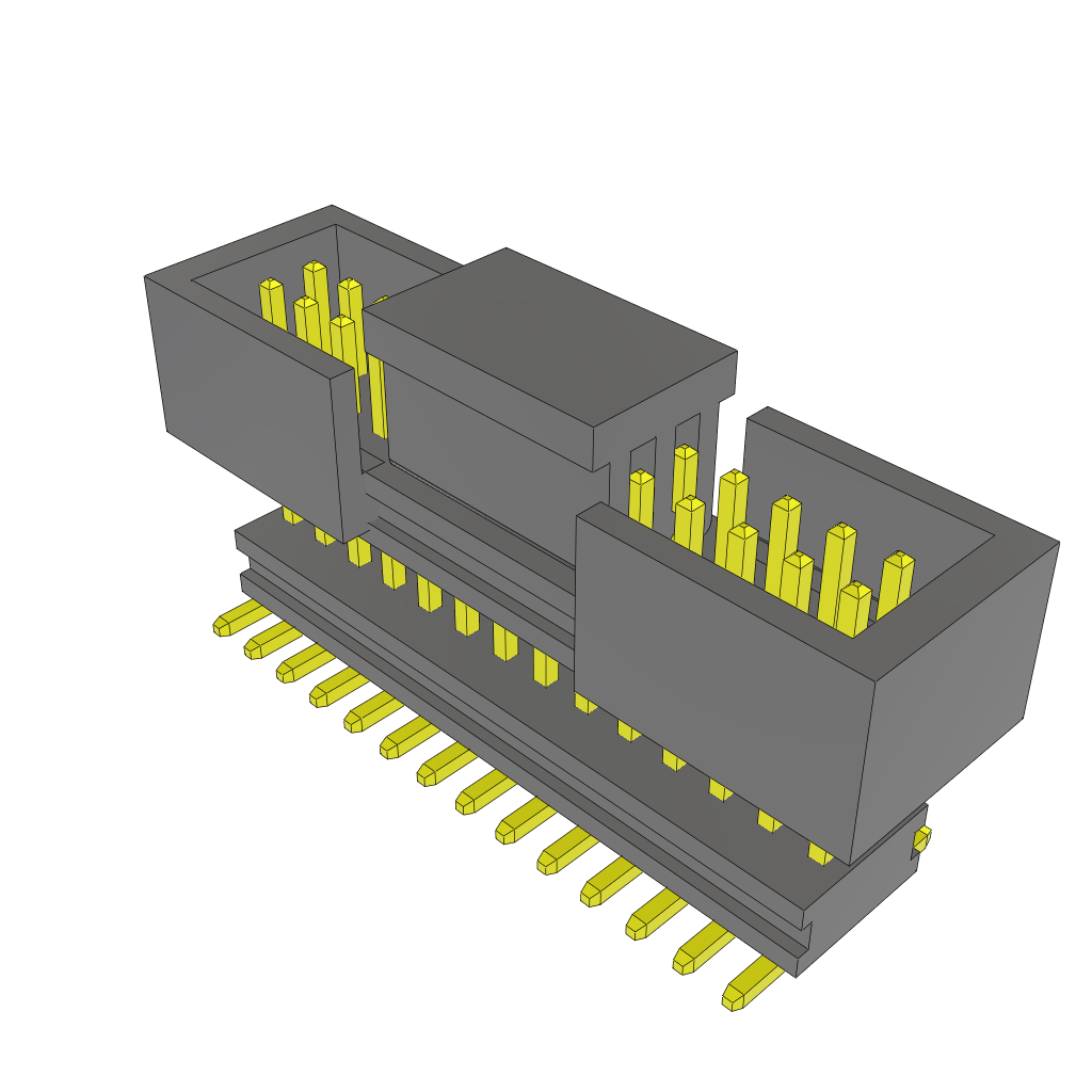 All Parts Connectors Smart Card Connectors MW-14-03-G-D-200-075-ES-P by Samtec