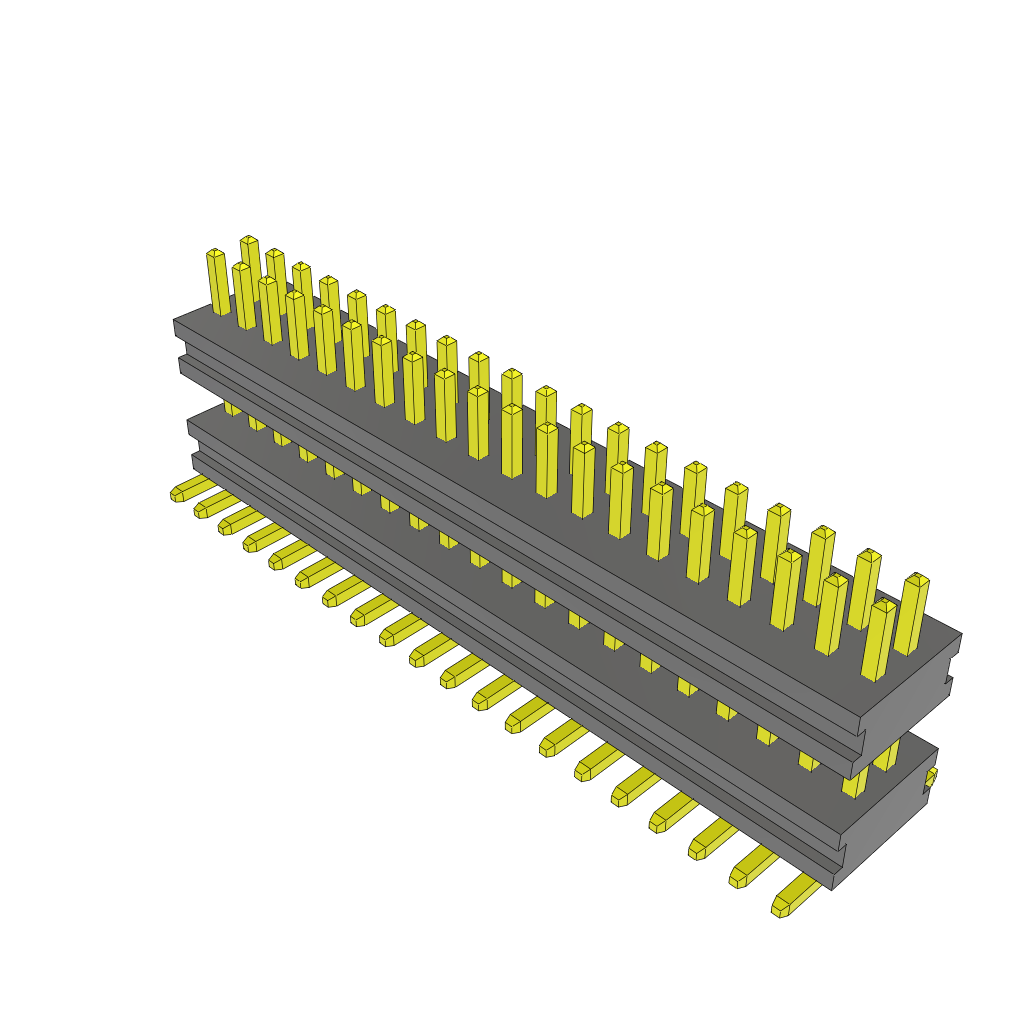 All Parts Connectors Backplane Connectors Hard Metric Connectors MW-20-03-G-D-183-065 by Samtec