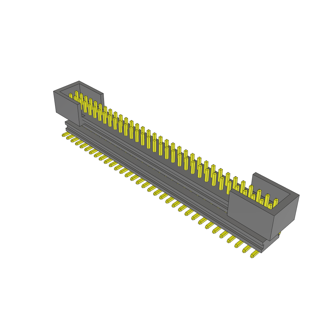 All Parts Connectors Backplane Connectors Hard Metric Connectors MW-33-03-G-D-170-065-ES by Samtec
