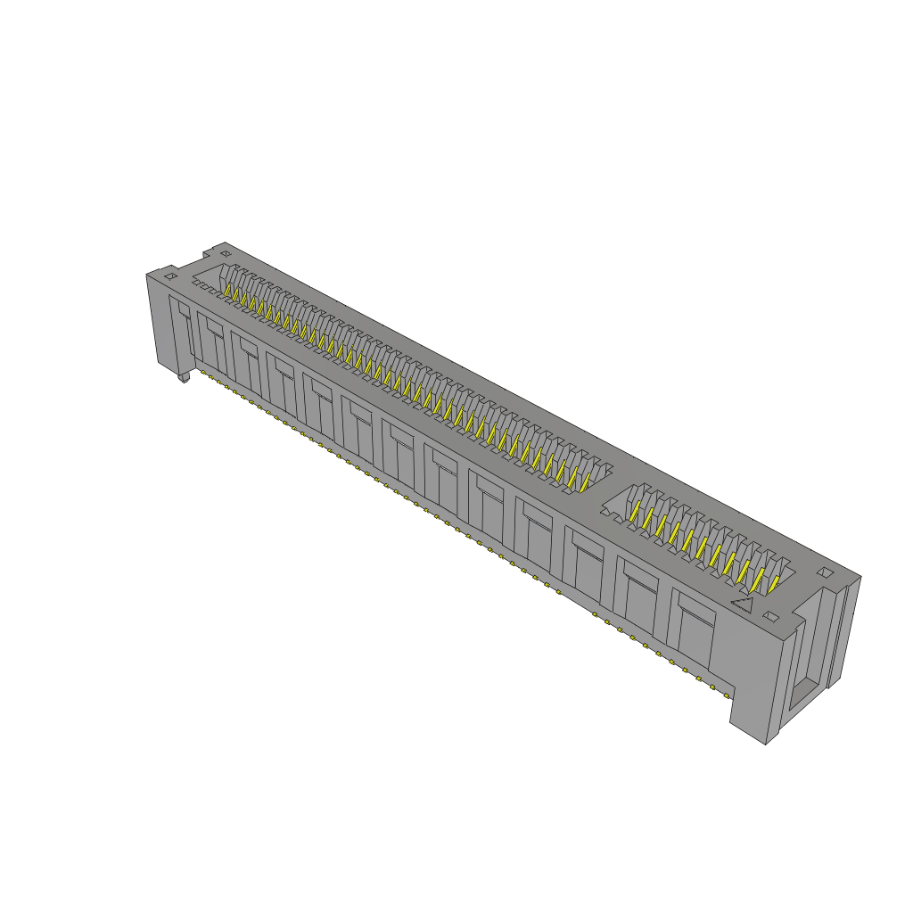 All Parts Connectors Fiber Optic Connectors and Accessories SC Connectors PCIE-LP-08-01-L-DV-A-WT-TR by Samtec