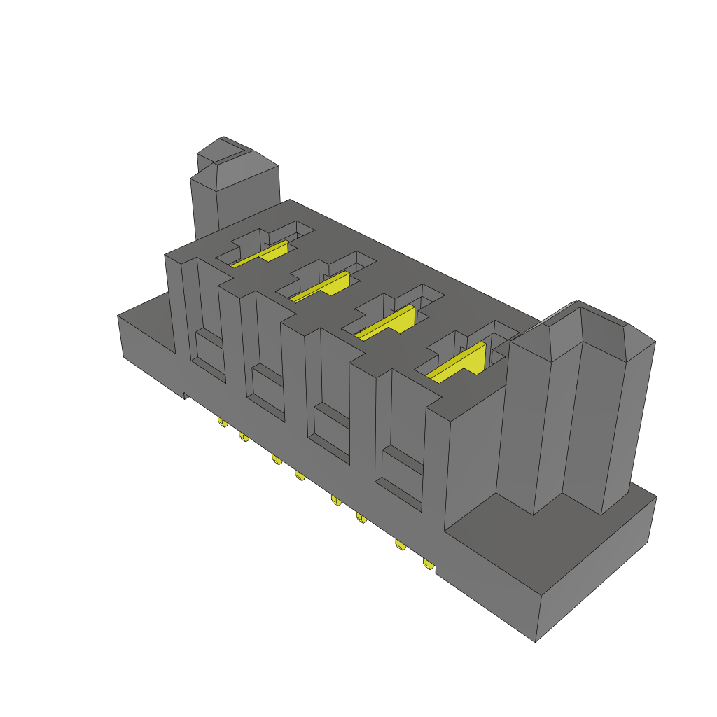 All Parts Connectors PC Board Board to Board PES-04-01-L-VT by Samtec