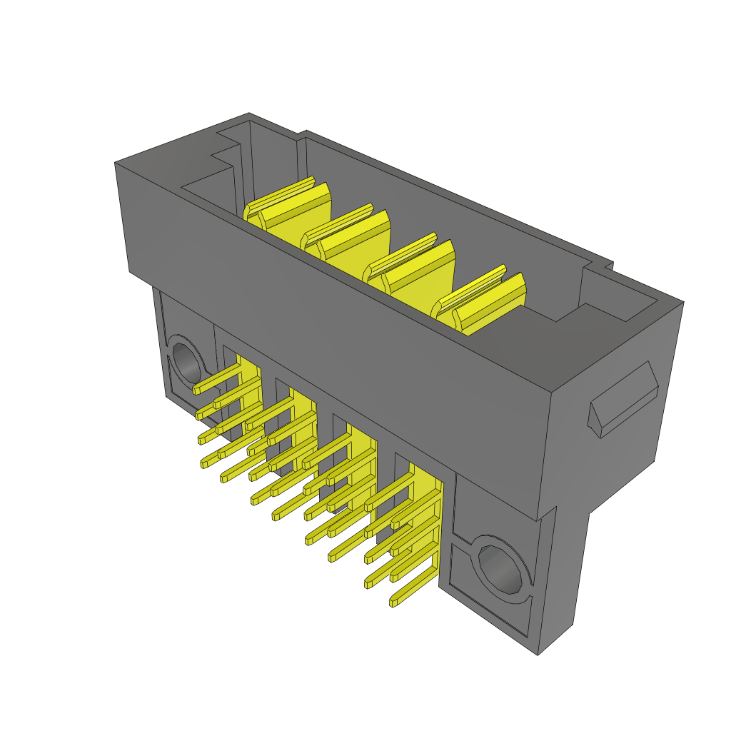 All Parts Connectors PET-04-02-S-RA-SD by Samtec