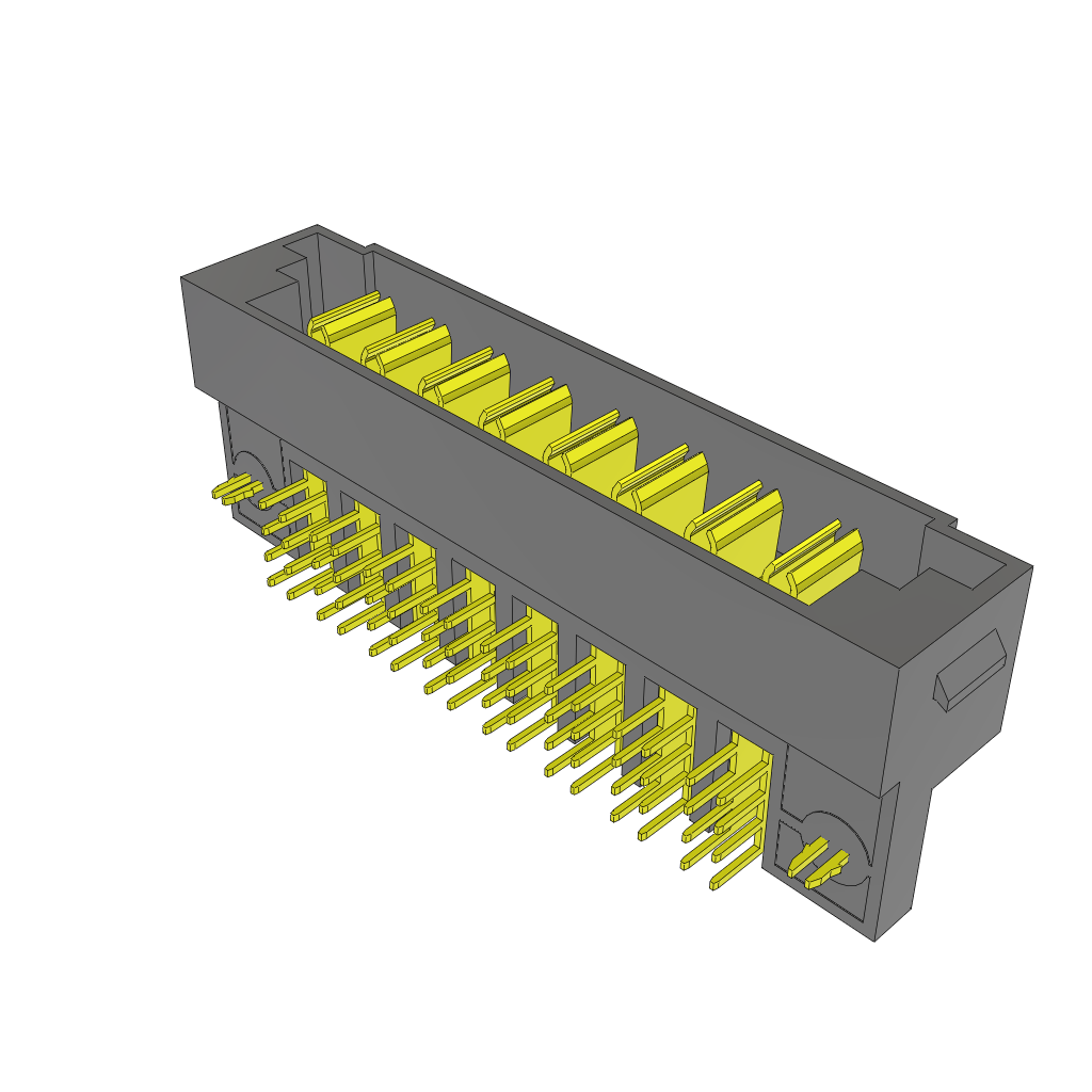 All Parts Connectors PC Board Board to Board PET-08-02-L-RA-LC by Samtec