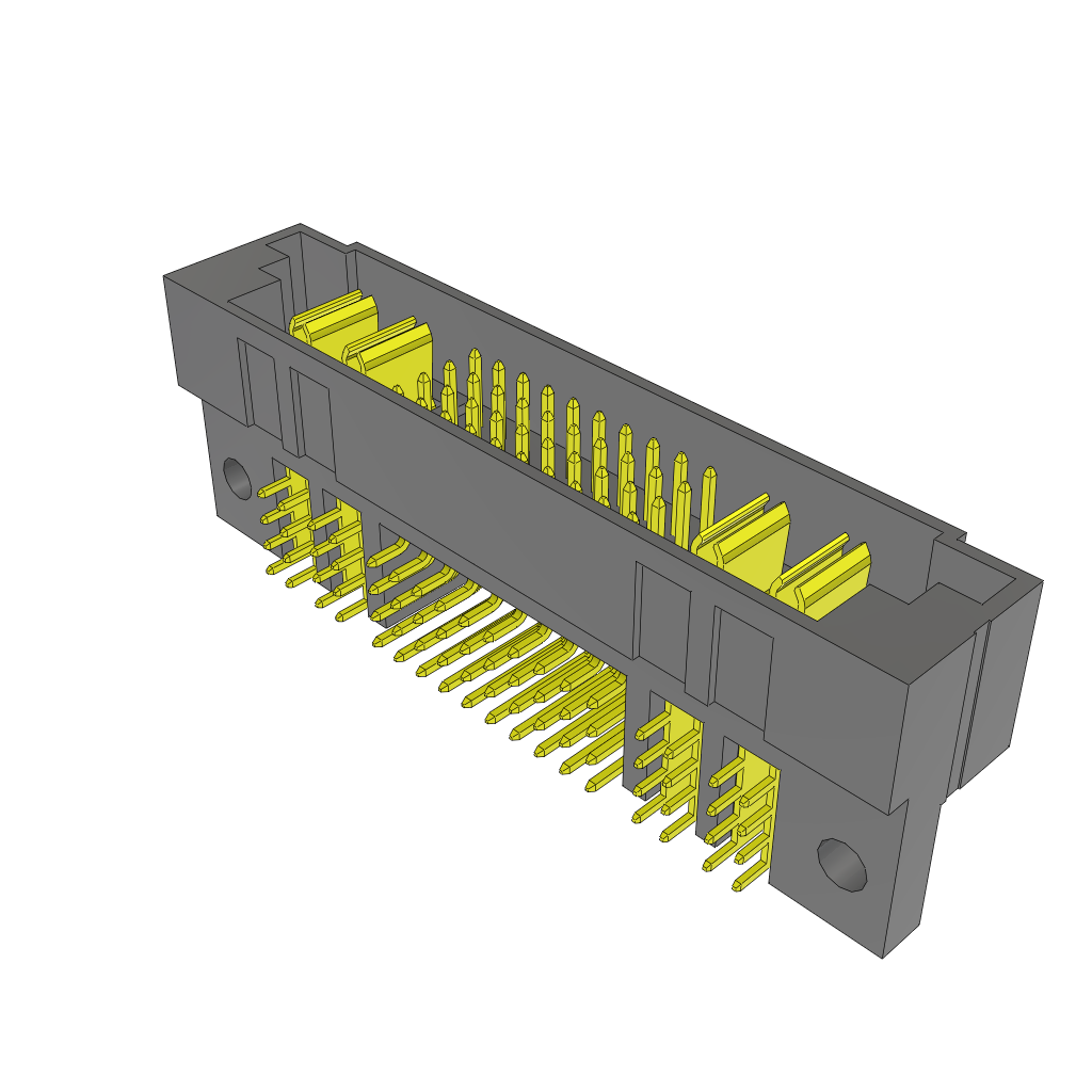All Parts Connectors Power and Signal connectors PETC-02-40-02-01-L-RA-SD by Samtec