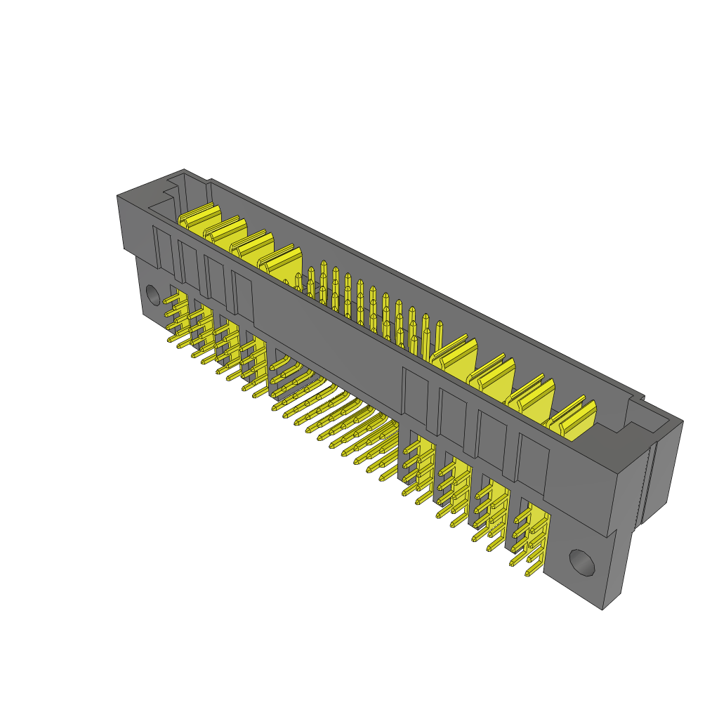 All Parts Connectors Power and Signal connectors PETC-04-40-04-01-T-RA-SD by Samtec
