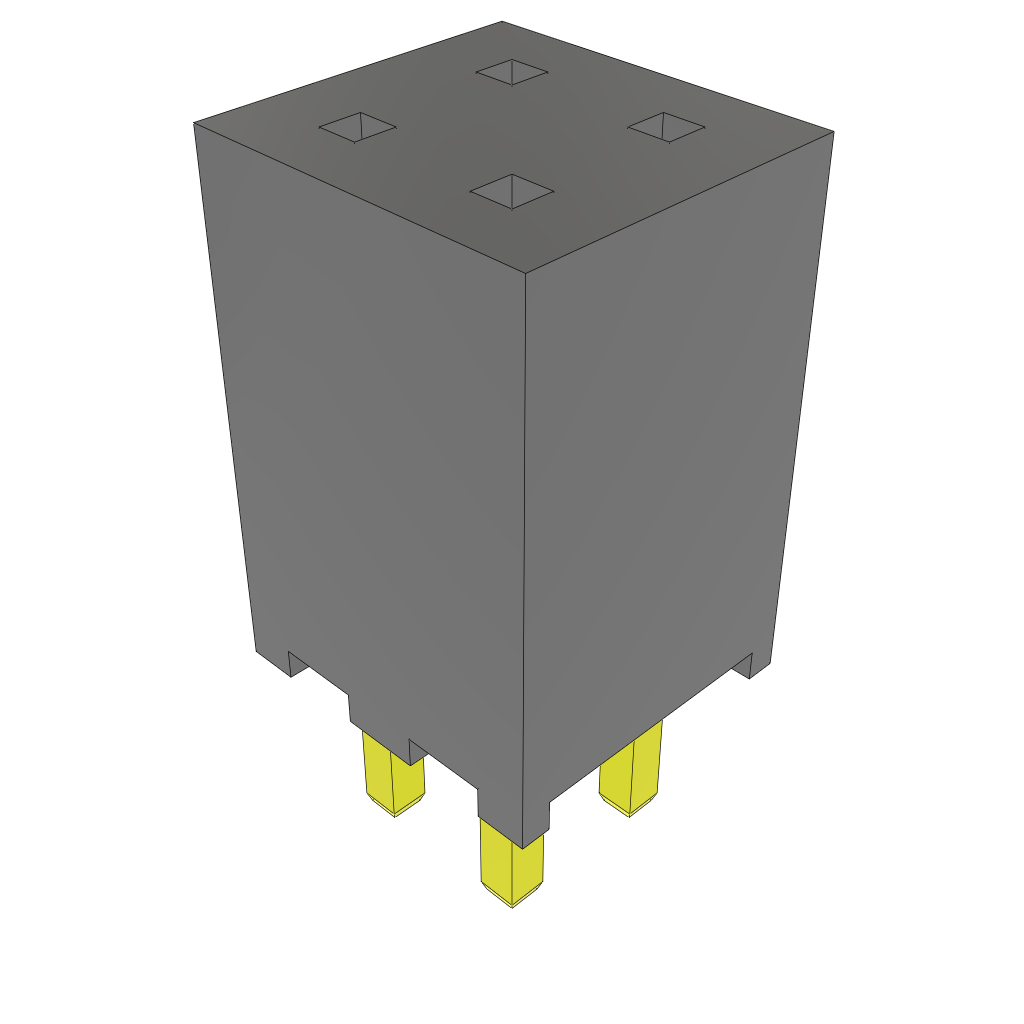 SQT-102-01-H-D by Samtec