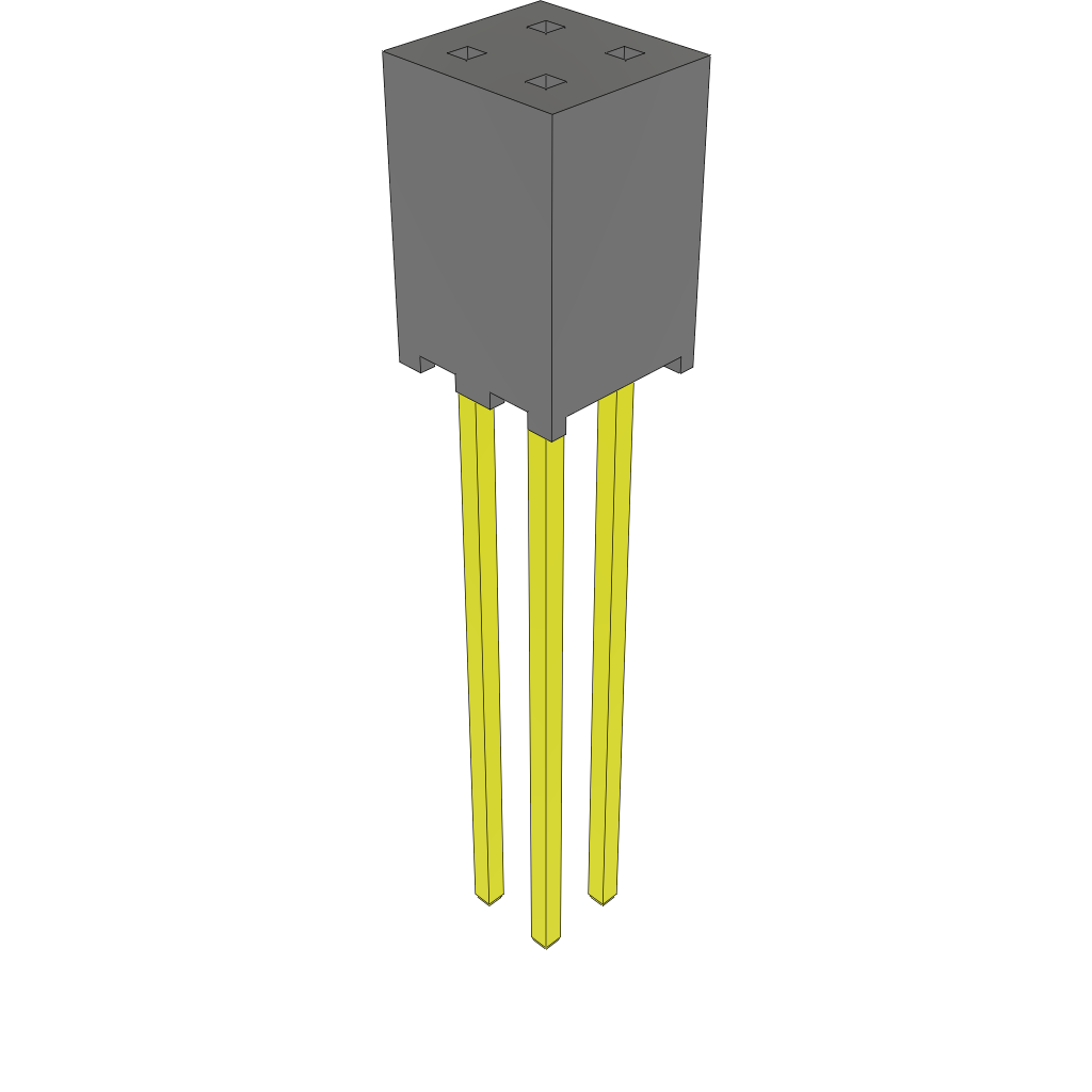 SQT-102-02-F-D by Samtec